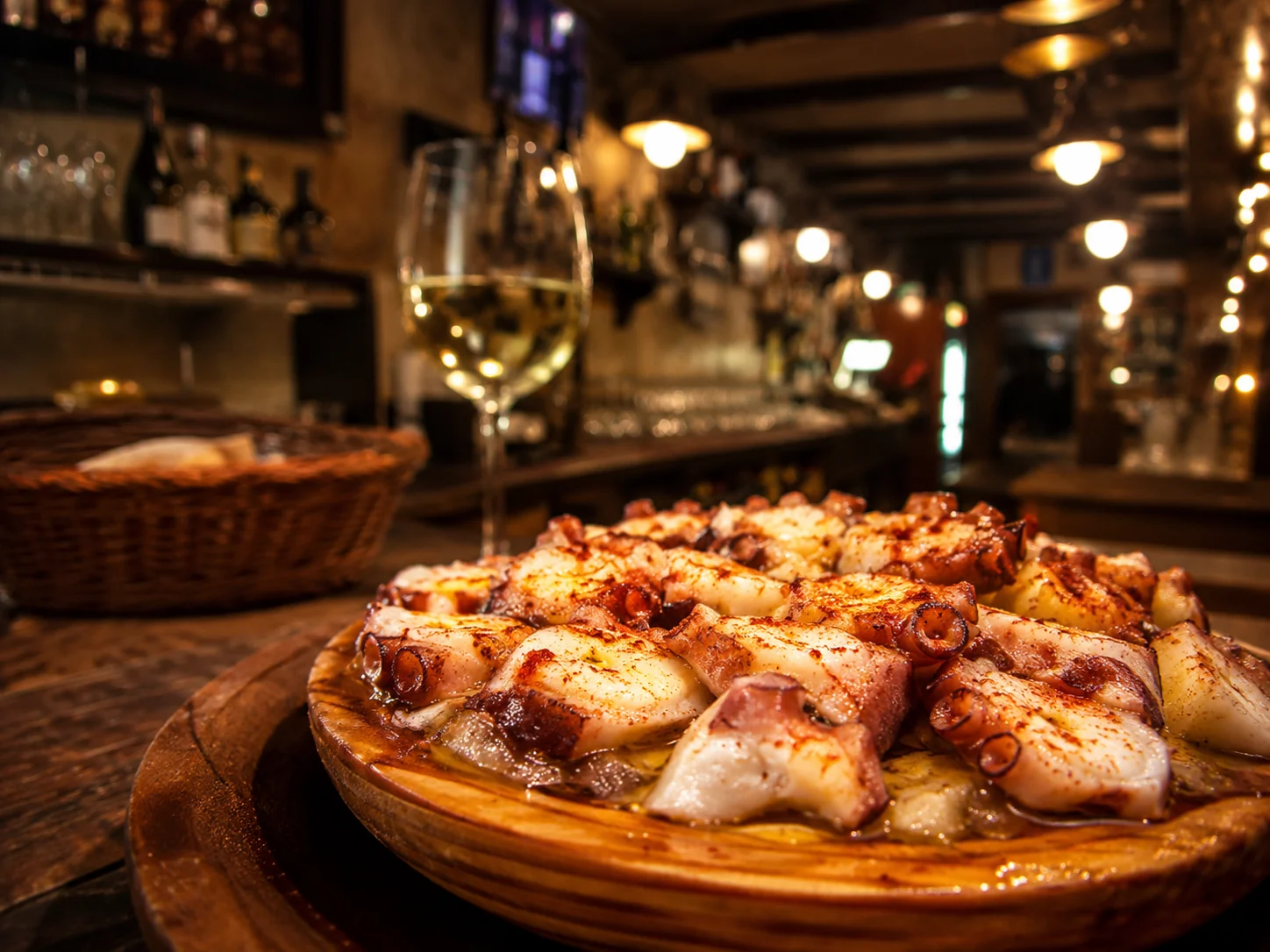 Pulpo y cociña gallega